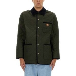 Valentino Quilted Shirt Jacket With Vlogo Patch - NWT